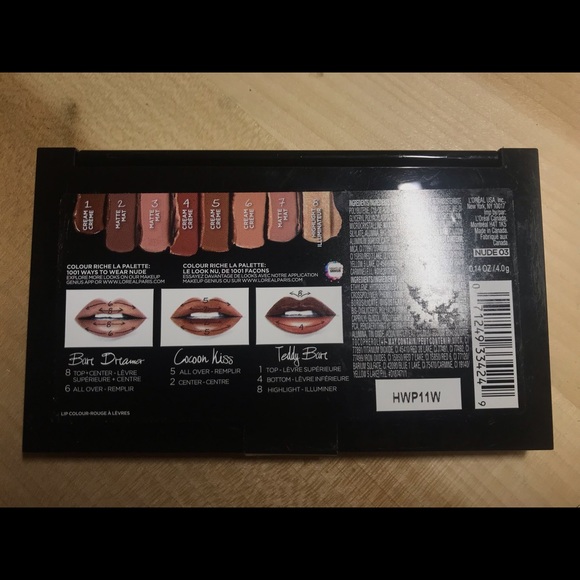L’Oreal nude lip palette - Picture 4 of 4